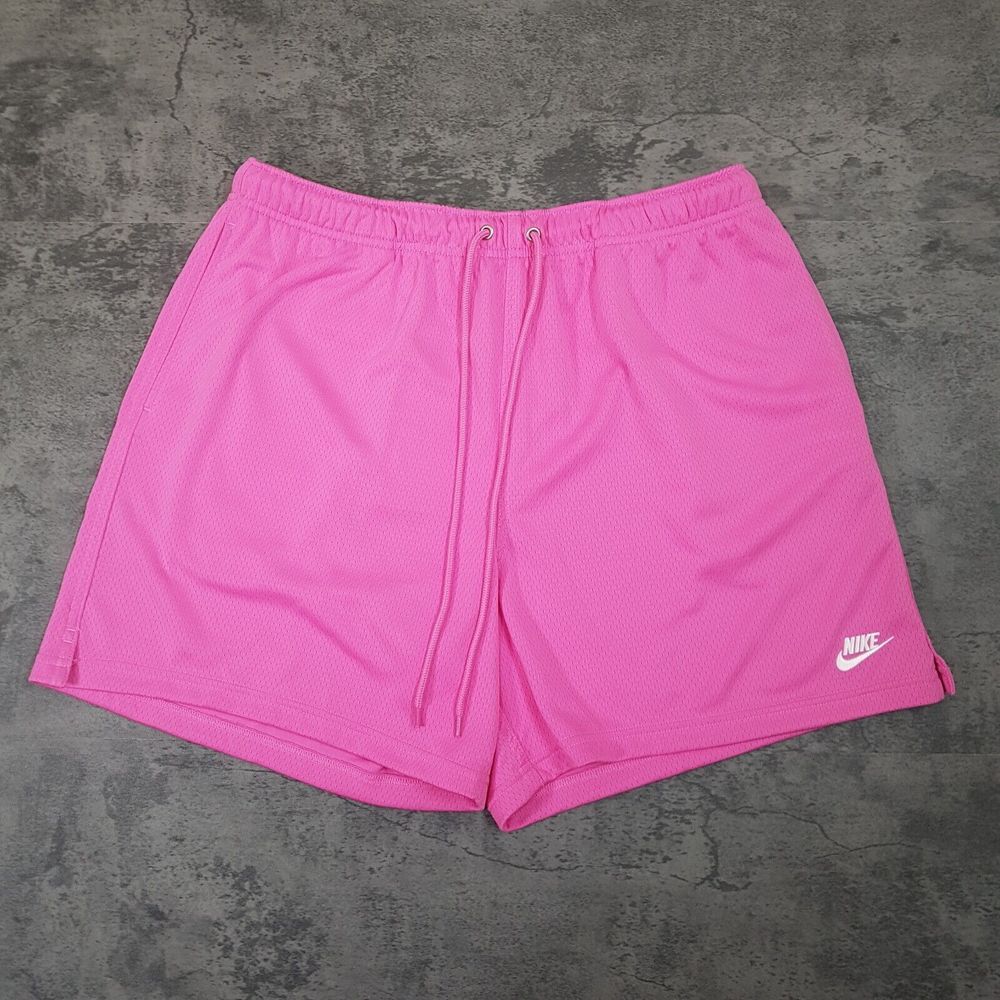 NIKE Flow Sportswear‎ Mesh Basketball Shorts Mens Size LARGE Pink